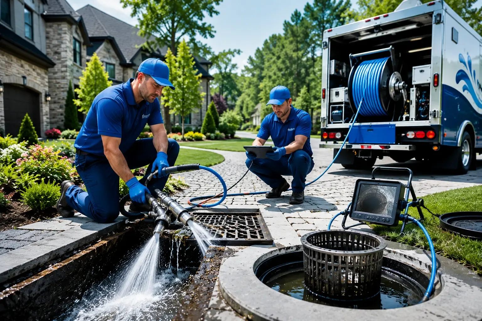 Local outdoor drain cleaning professionals in Randolph, MA